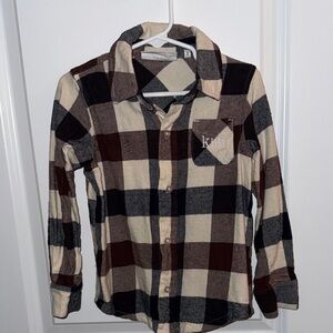 Kith Kids Plaid Flannel